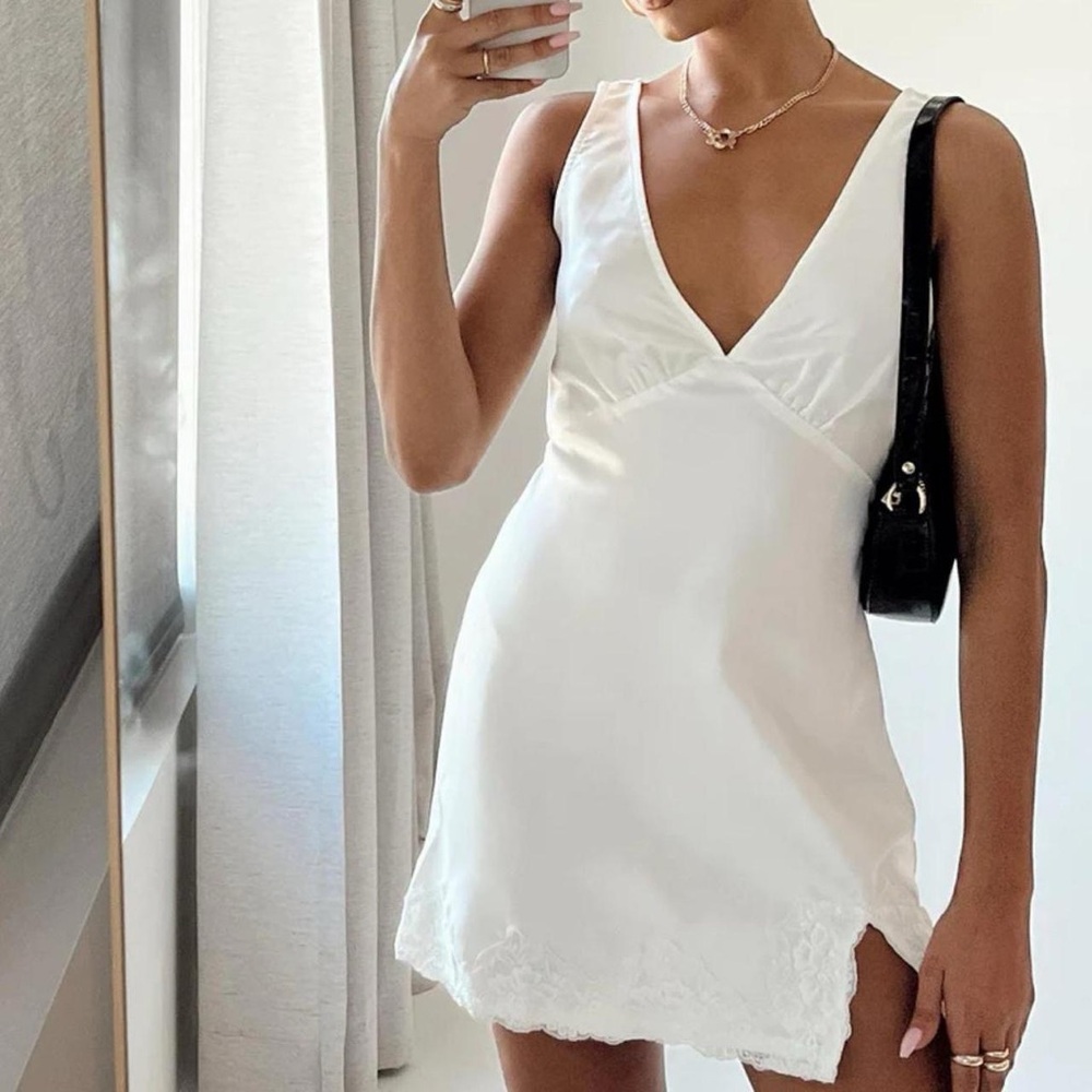 Princess Polly White Mini Dress